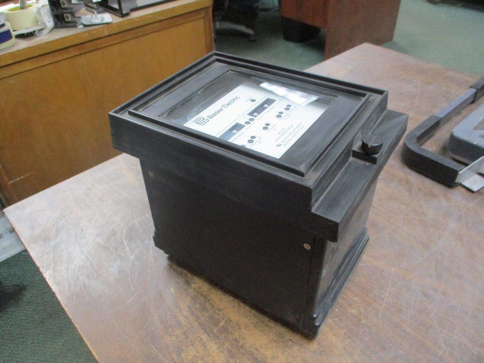 Basler Electric Solid-State Protective Relay Sync Check BE1-25 M1E A7P N5RIF