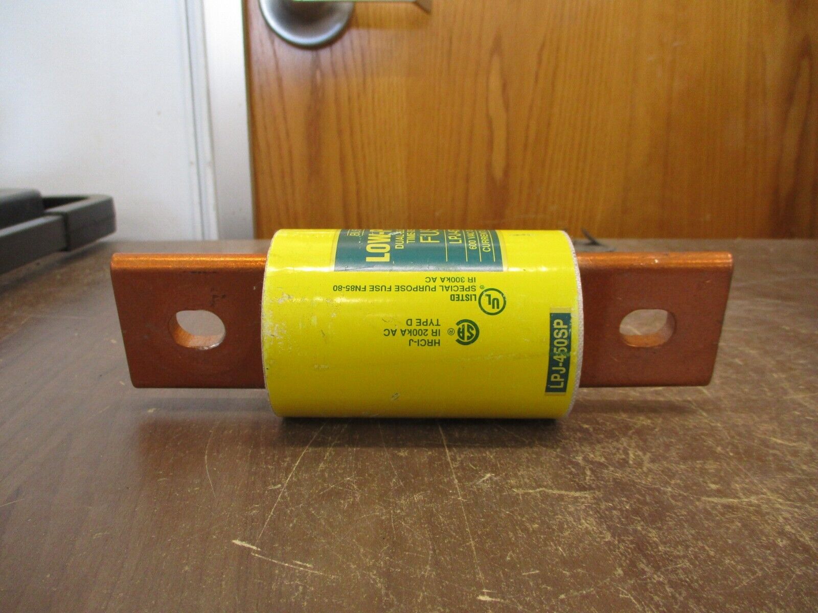 Buss Low-Peak Fuse LPJ-450SP 450A 600V Used