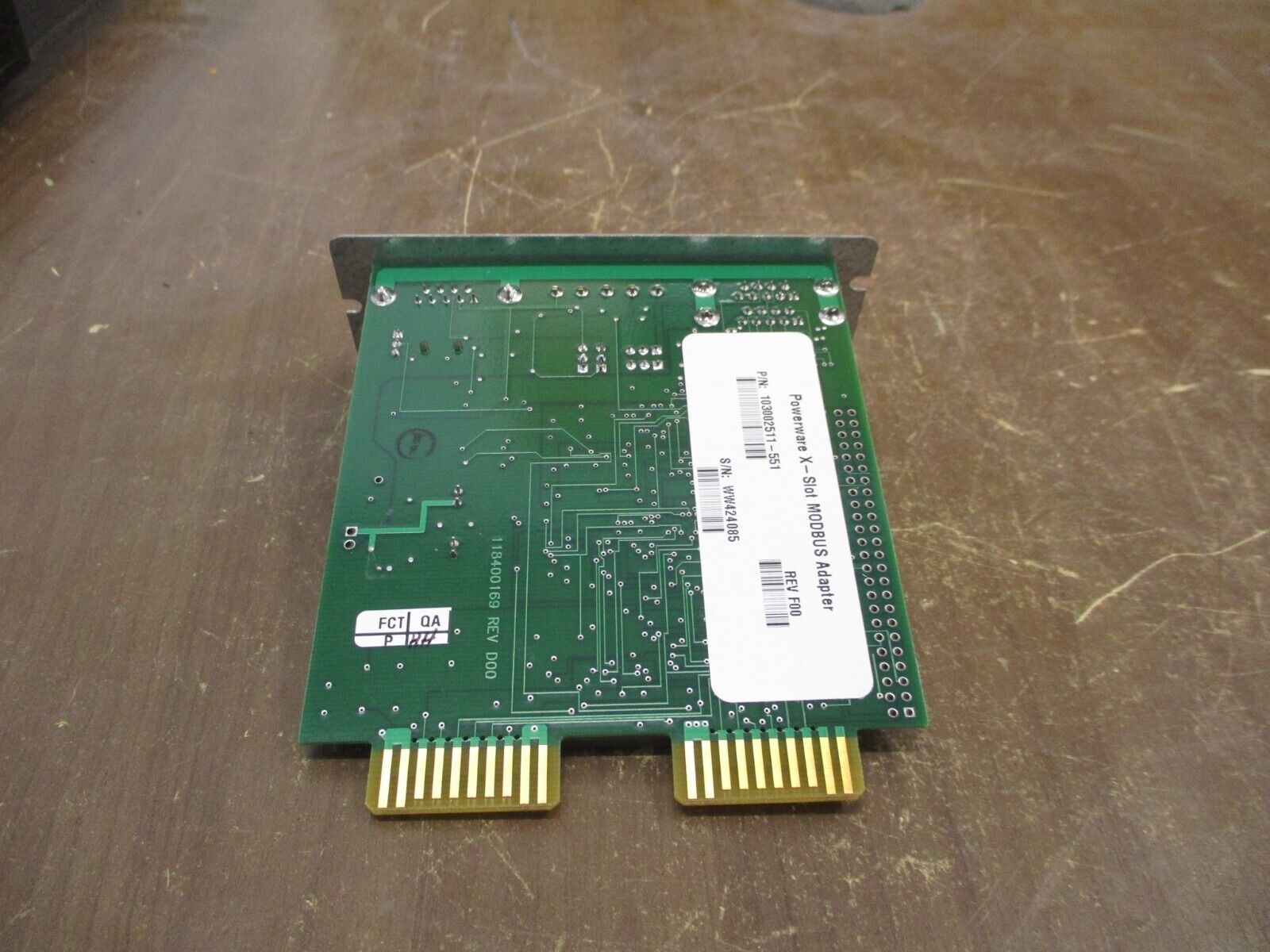 Powerware X-Slot MODBUS Adapter 103002511-551 Rev. F00 Used