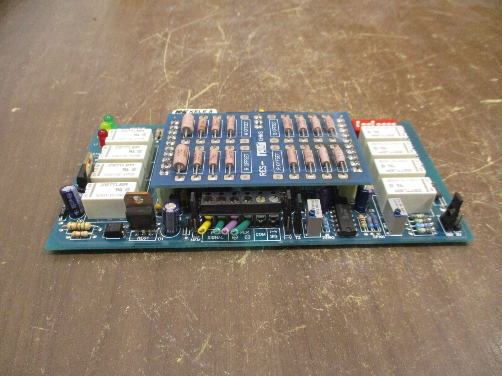 R.E. Technologies Control Board RES-1 Rev. 1.2 Used
