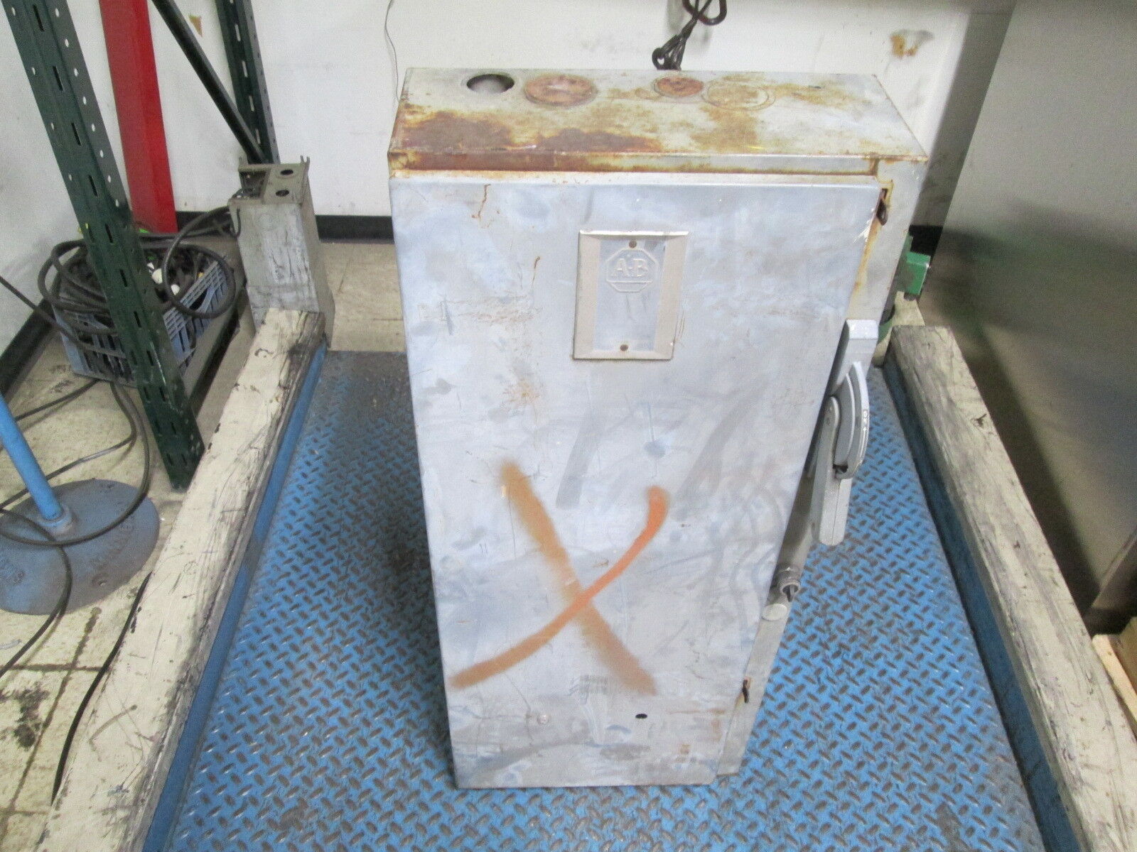 Allen-Bradley Size 4 Fusible Combination 509-EOD 135A 600V 460-480V Coil Used