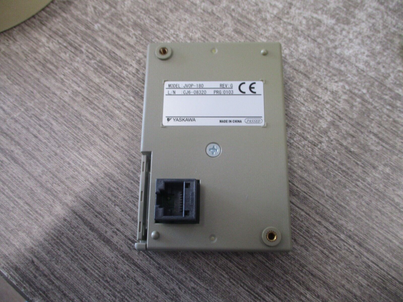 Yaskawa Digital Operator Keypad JVOP-180 Rev. G Used