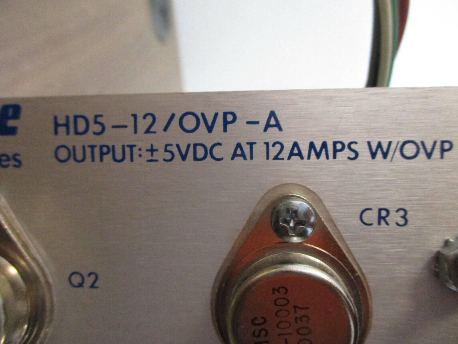 Power-One International Series Power Supply HD5-12/OVP-A Used