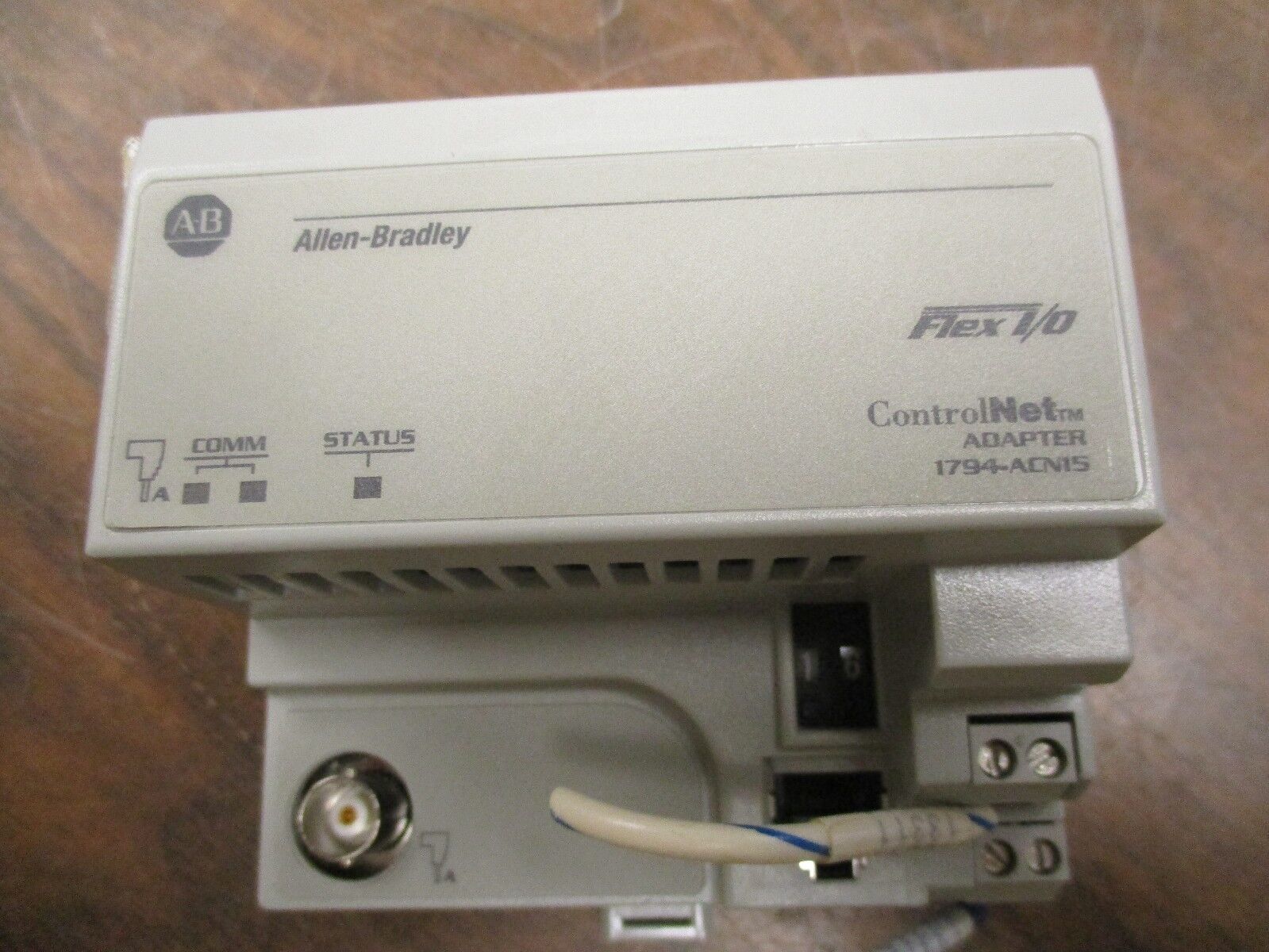 Allen-Bradley Flex I/O ControlNet Adapter 1794-ACN15 Rev A01 F/W Rev: 4.1 Used