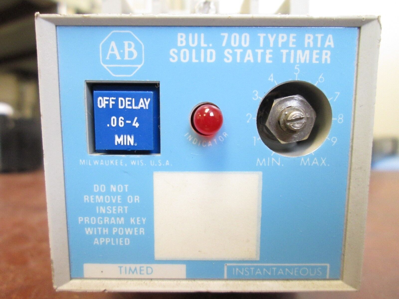Allen-Bradley Solid State Relay 700-RTA00V000A1 120V Coil Used
