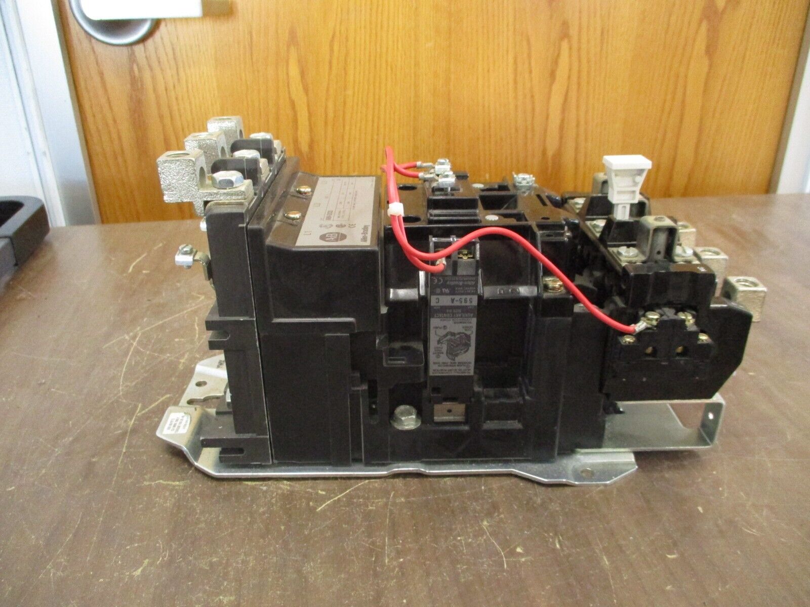 Allen-Bradley Size 3 Starter 509-DOD Ser. A 120V Coil 90A 600V Used