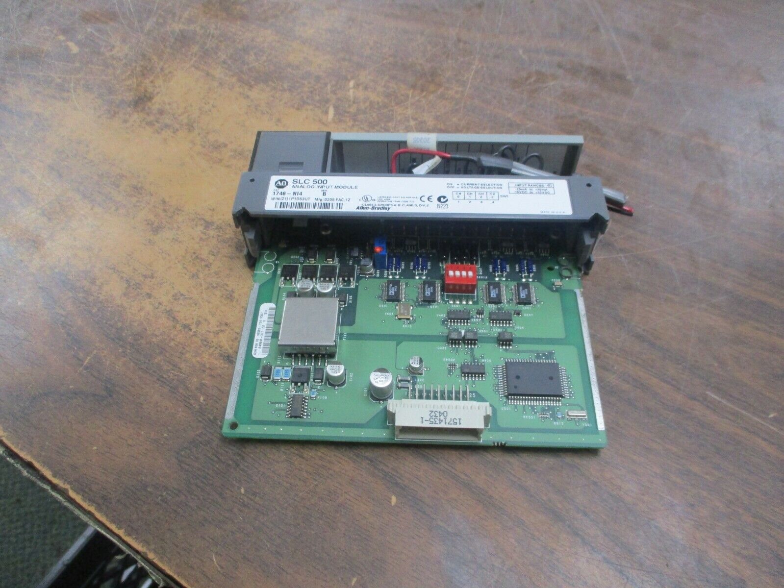 Allen-Bradley SLC 500 Analog Input Module 1746-NI4 Series B Used