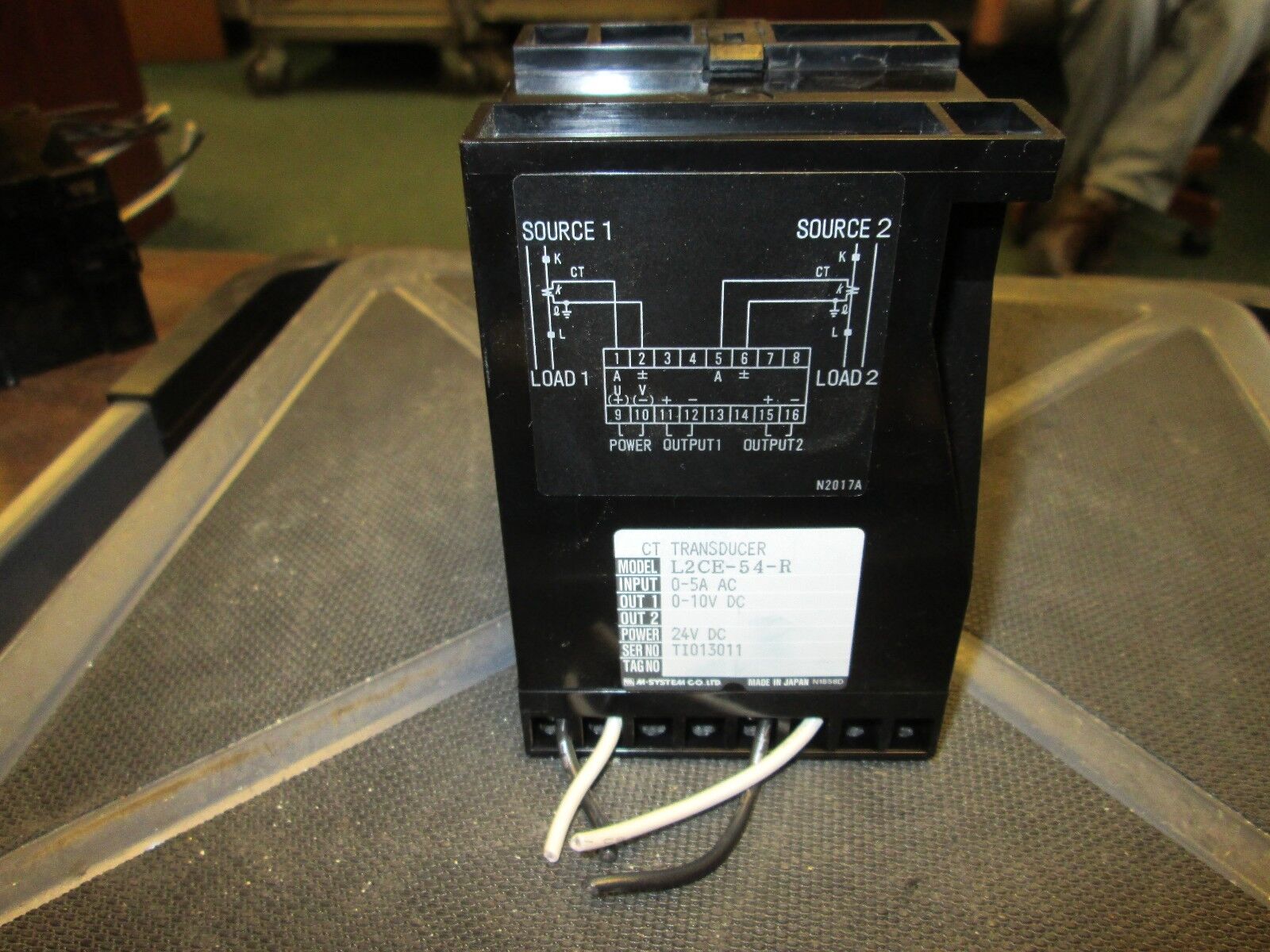 M-System  CT Transducer  L2CE-54-R  0-5A  0-10V  24VDC