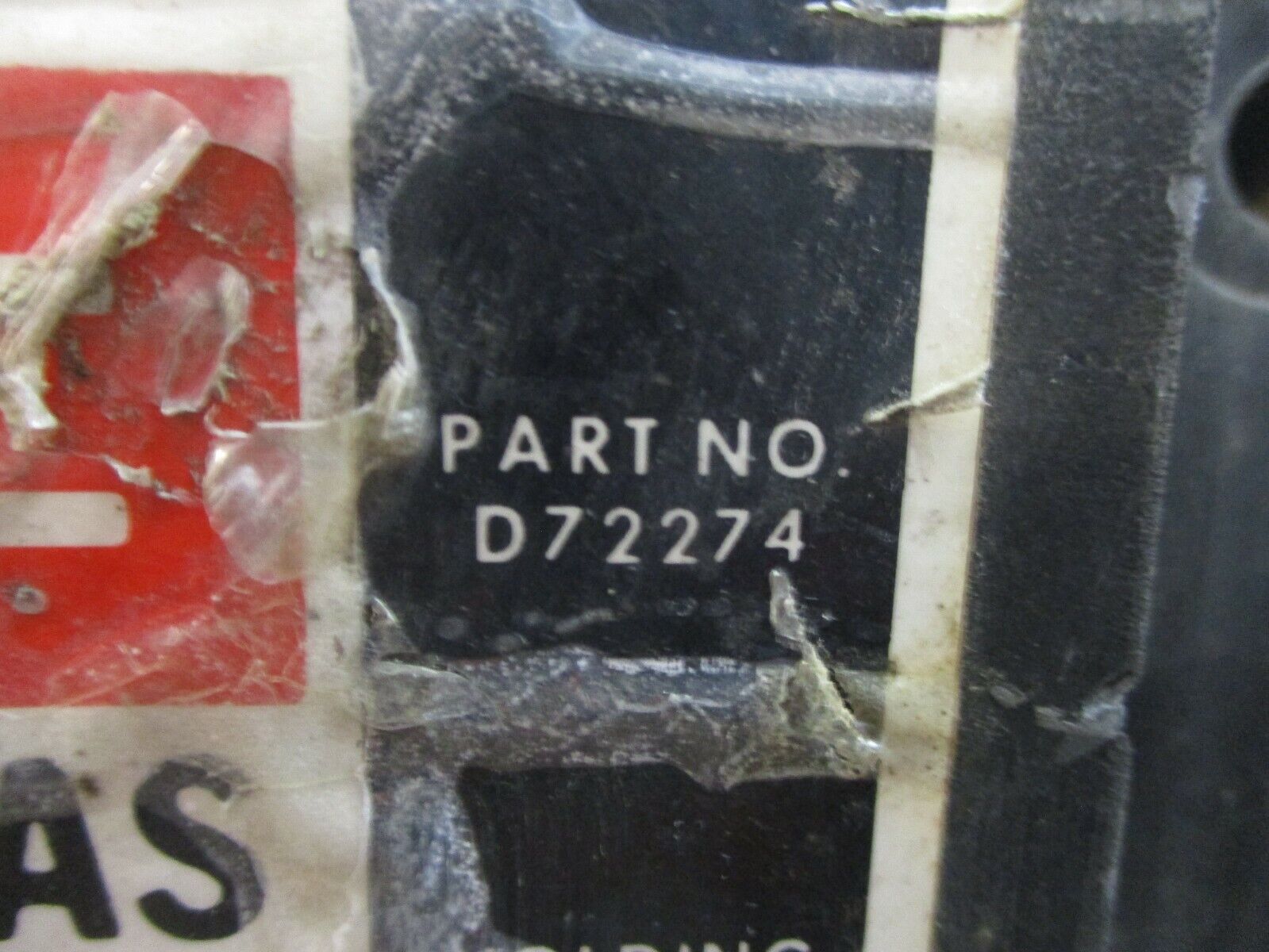 Furnas Magnetic Coil D72274 110/125VDC *Chipped Corner* Used