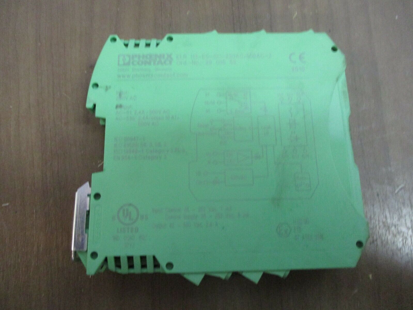 Phoenix Contact Hybrid Motor Starter ELR H3-ES-SC-230AC/500AC-2 Input: 230VAC