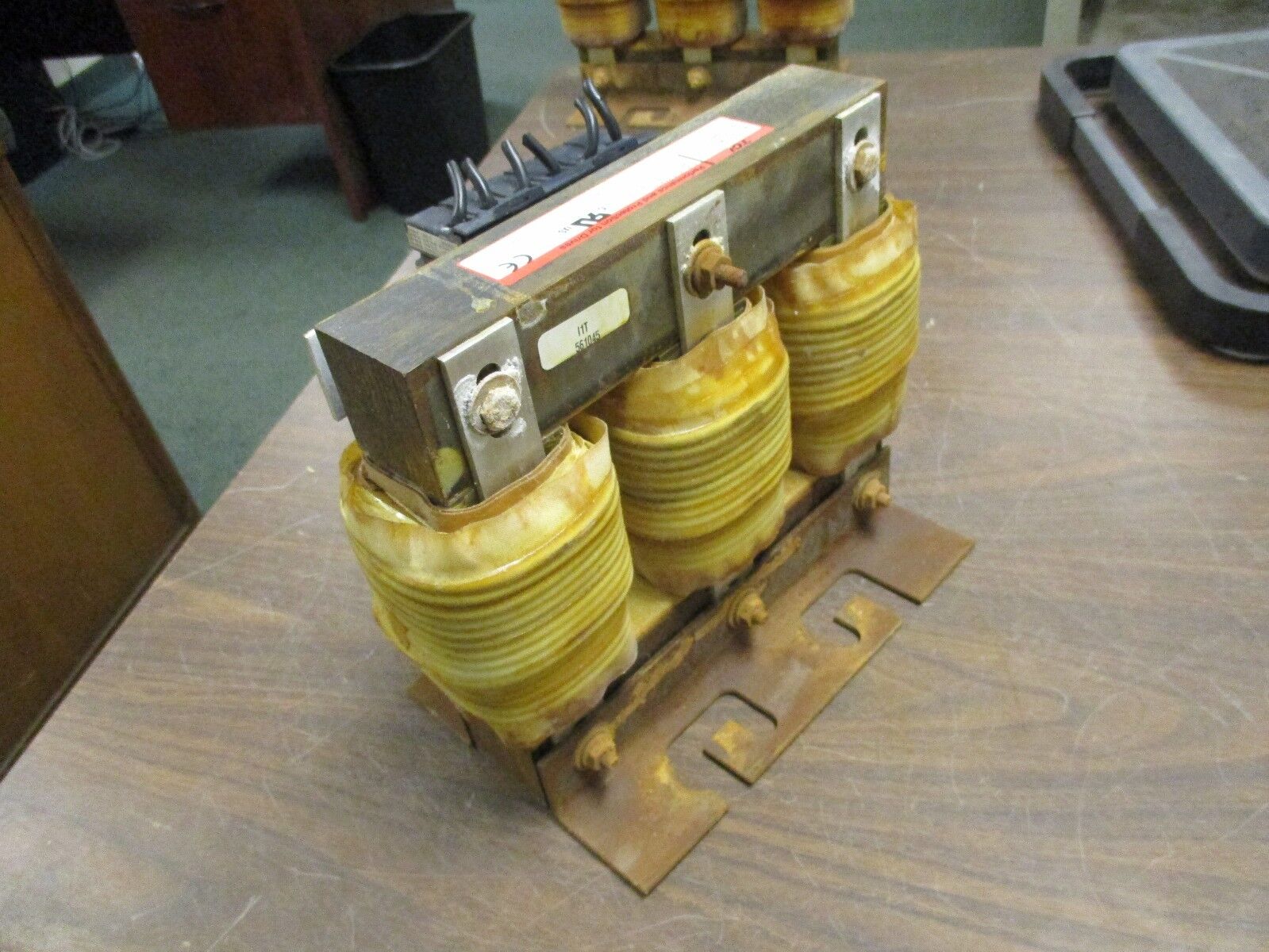 TCI KDR Drive Reactor KDRI1T 52A 600V 3Ph 50/60Hz Used