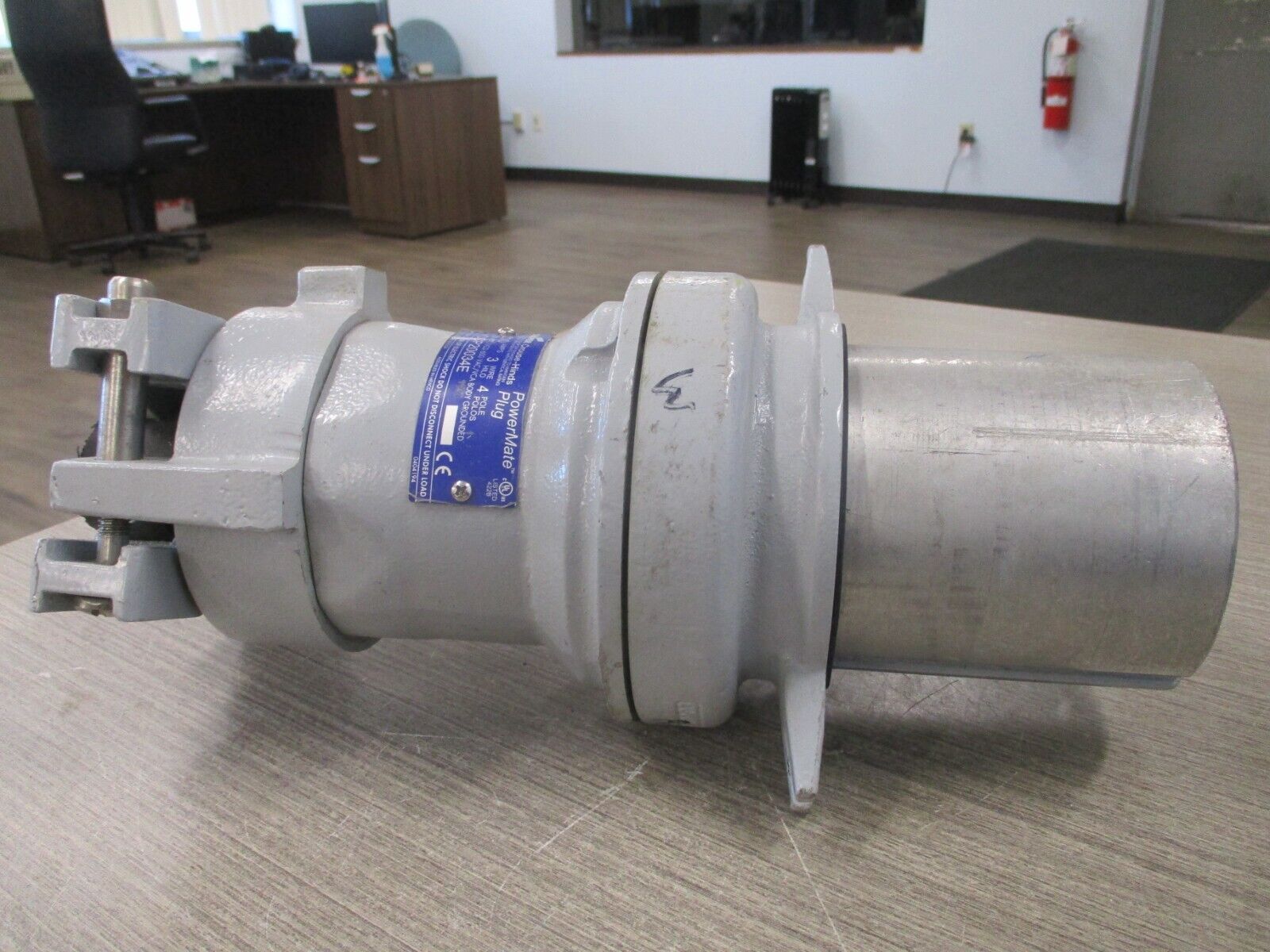 Cooper Crouse-Hinds Power-Mate Plug CCP20034E 200A 600V 3W 4P Used