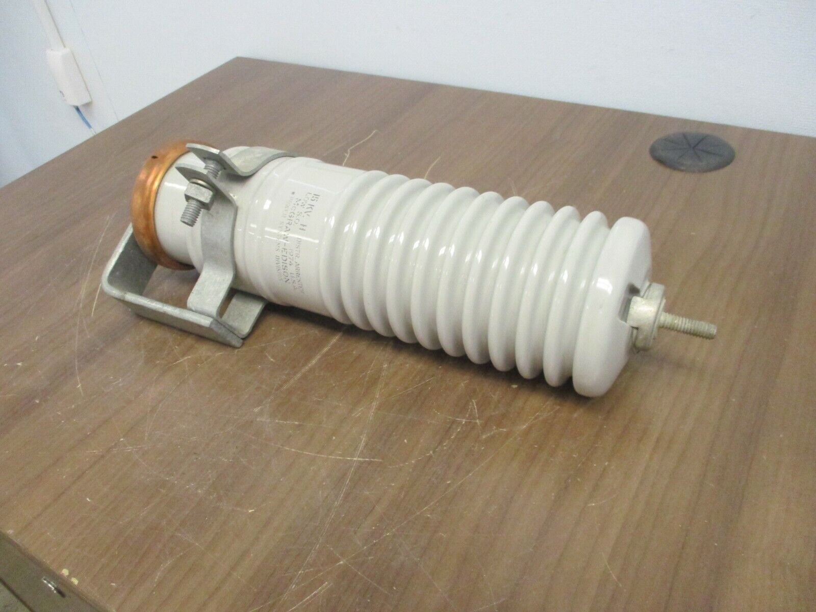 McGraw-Edison Distribution Arrester 15kV Low S.O. Used
