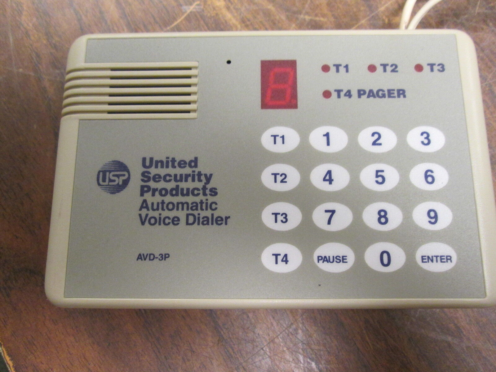 United Security Products Automatic Voice Dialer AVD-3P Used