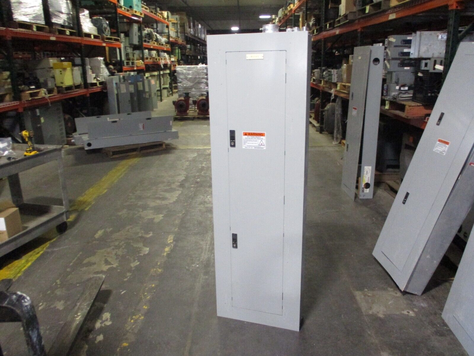 GE Main Lug Breaker Panel AQF3422MTX 225A Max 208/120V 3Ph 4W 42-Slot Used