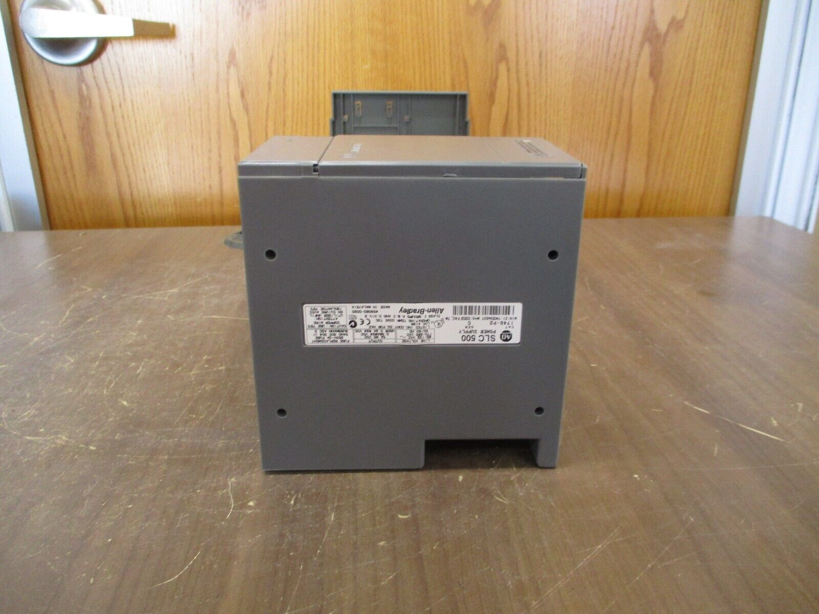 Allen-Bradley SLC 500 PLC Rack w/ Power Supply 1746-A10/1746-P2 10-Slot Used