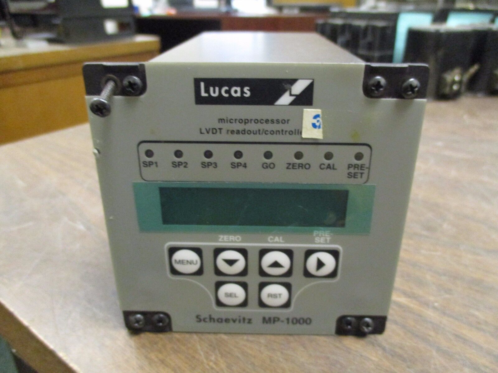 Lucas Schaevitz Microprocessor LVDT Readout/Controller MP-1000-000 Rev B 120V