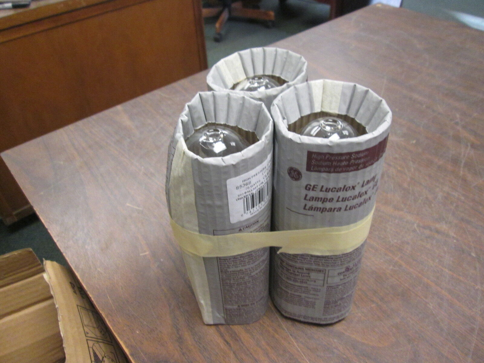 GE Lucalox Lamp 85368 70W High Pressure Sodium *Lot of 3* New Surplus