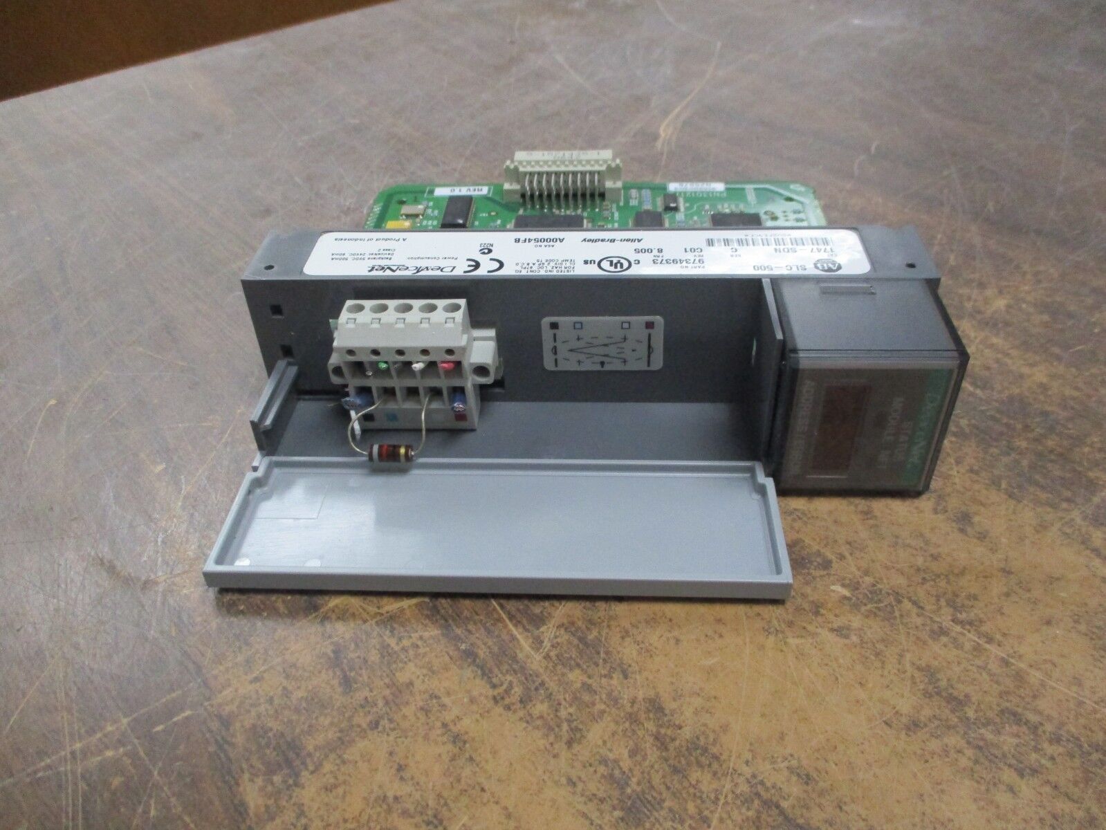 Allen-Bradley SLC 500 DeviceNet Scanner Module 1747-SDN Ser. C Rev. C01 Used