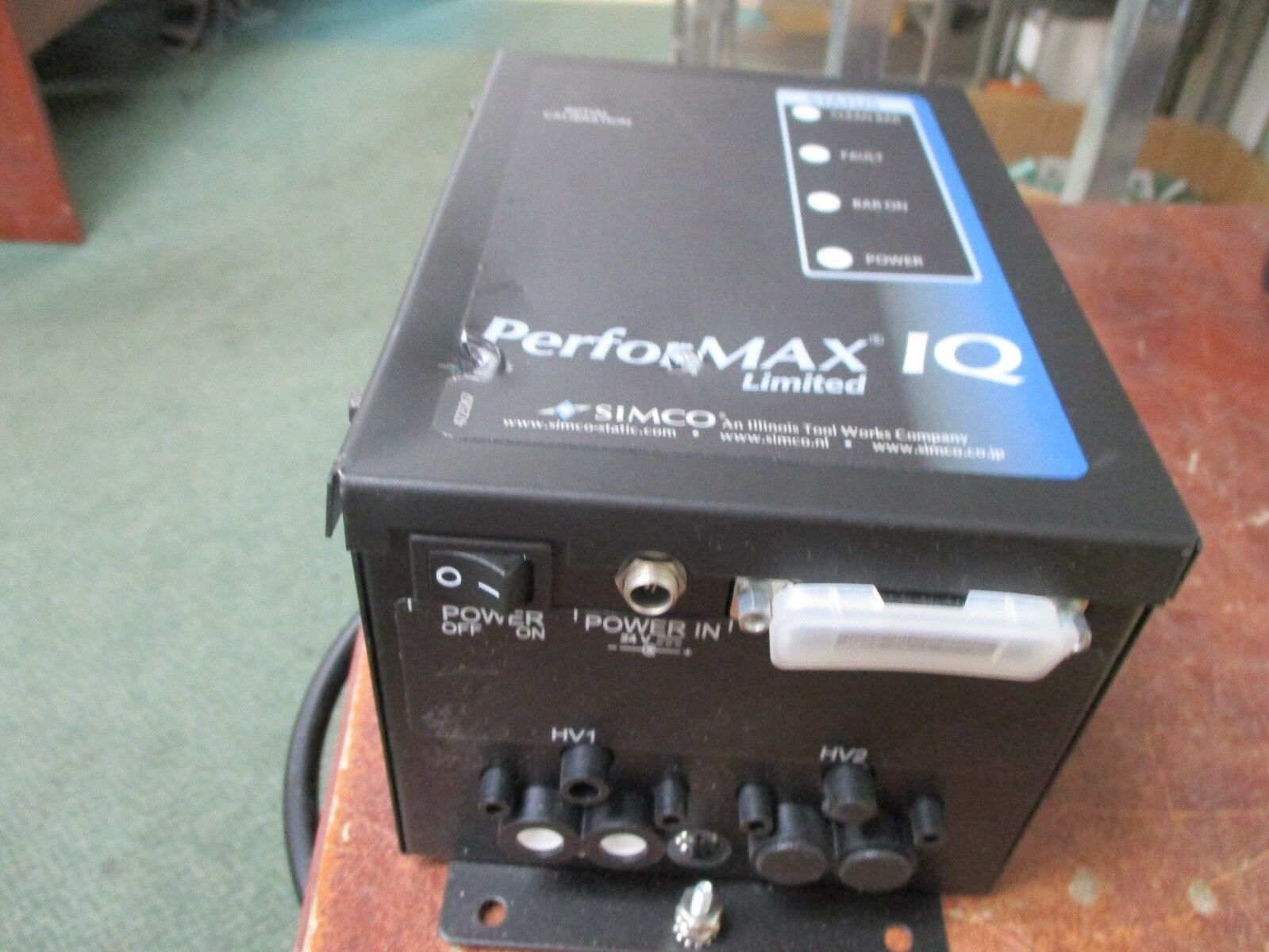 Simco PerforMAX IO Limited Power Supply 4012474 Input: 24V 1.5A Output: 7.5kv