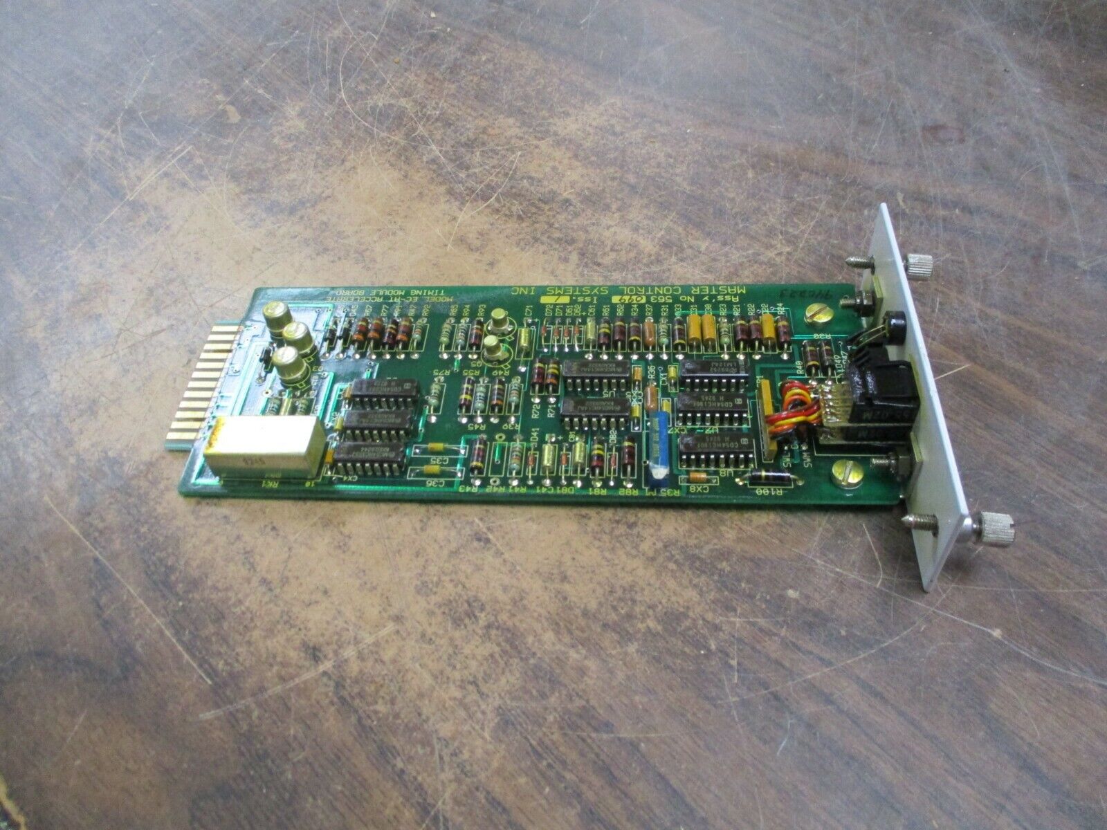 Master Control Systems Accelerate Timing Module Board EC-AT Used