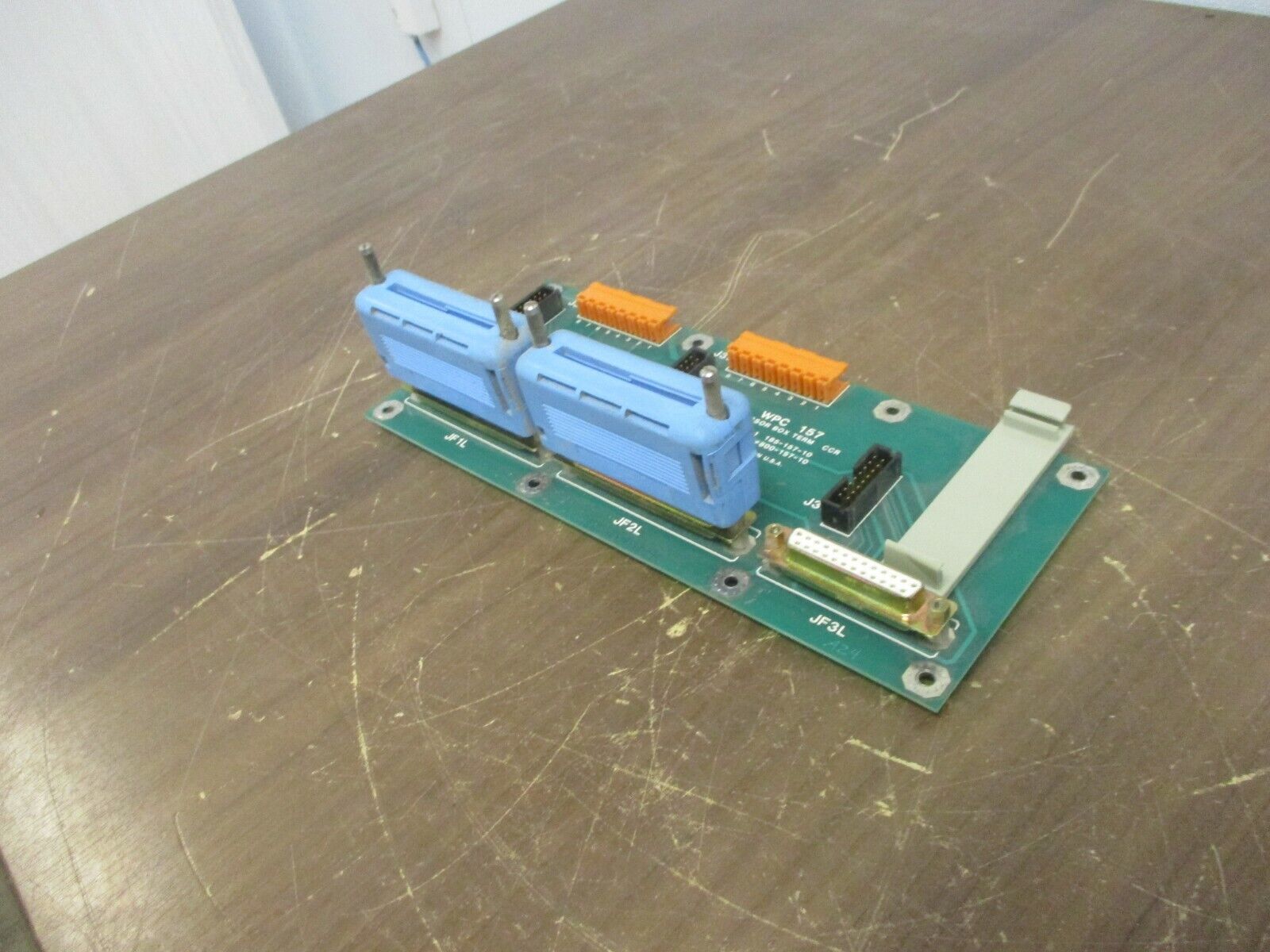 WPC 157 Processor Box Term CCR 800-157-10 Used *Broken Clip*