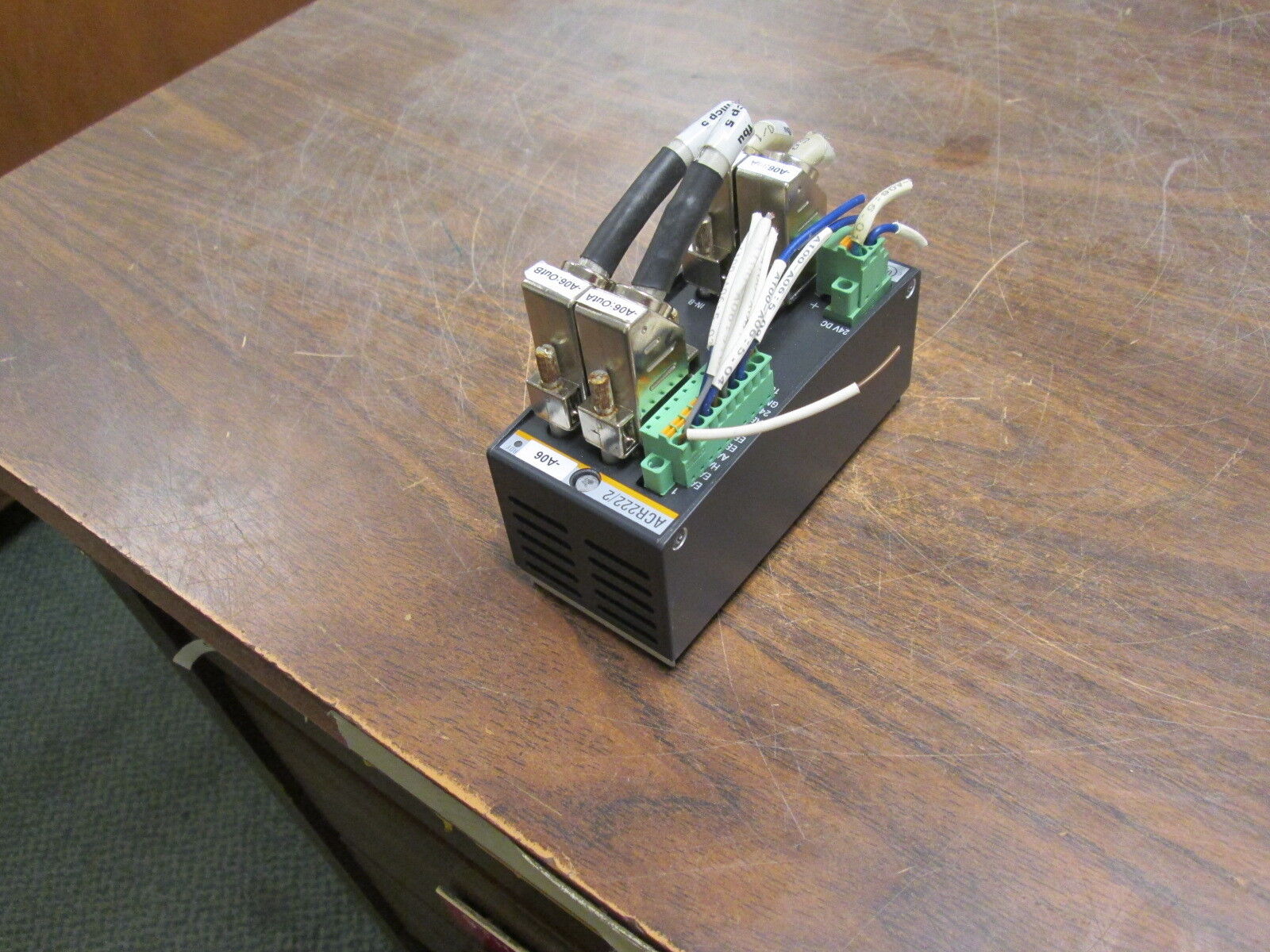 Bachmann Axis Controller Module ACR222/2 24VDC F:100.003 PW:19-2005 Used