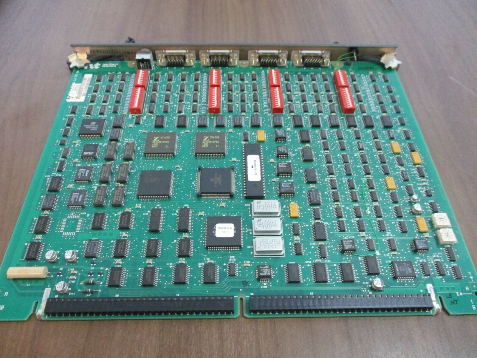 Nortel, Meridian Multi-purpose serial data link card, Part #:NT6D80AB, used