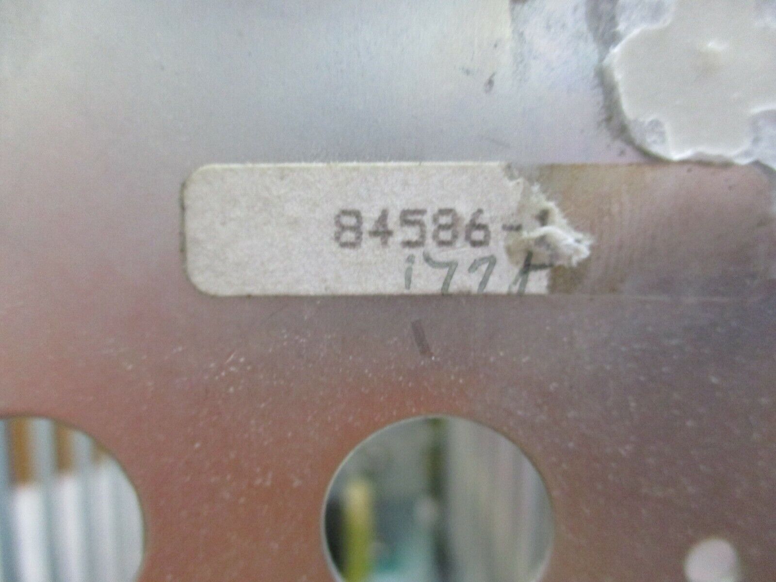 Reliance PLC Rack 84586 6-Slot Used