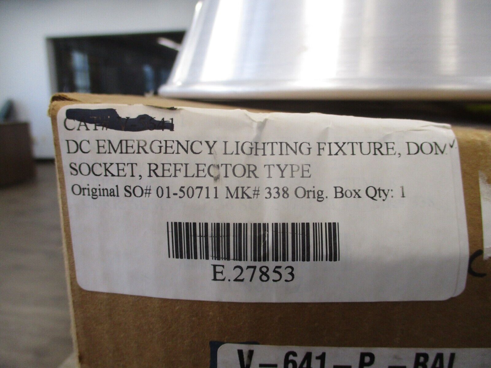 Phillips Day-Brite Reflector & Socket Kit V-641-P-BAL New Surplus