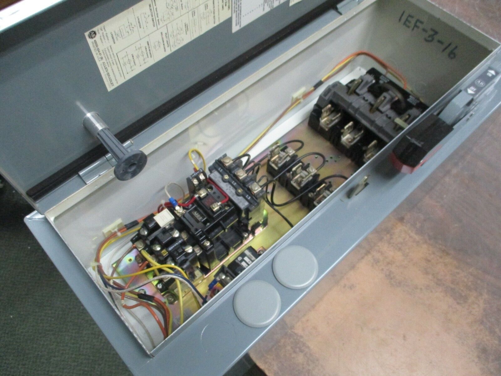 Allen-Bradley Fusible Combination 509-A0D Size 0 Transformer Used