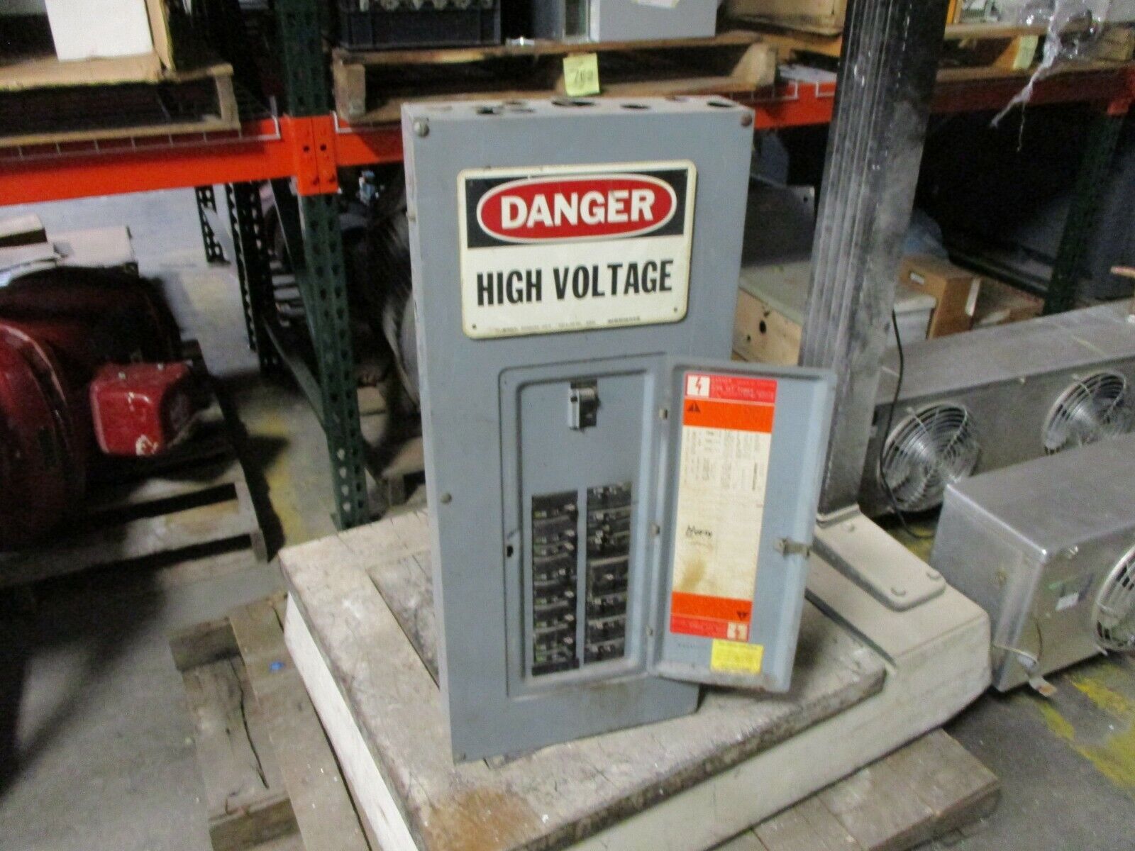 Square D Main Breaker Circuit Breaker Panel Q0C430M 125A Max Used