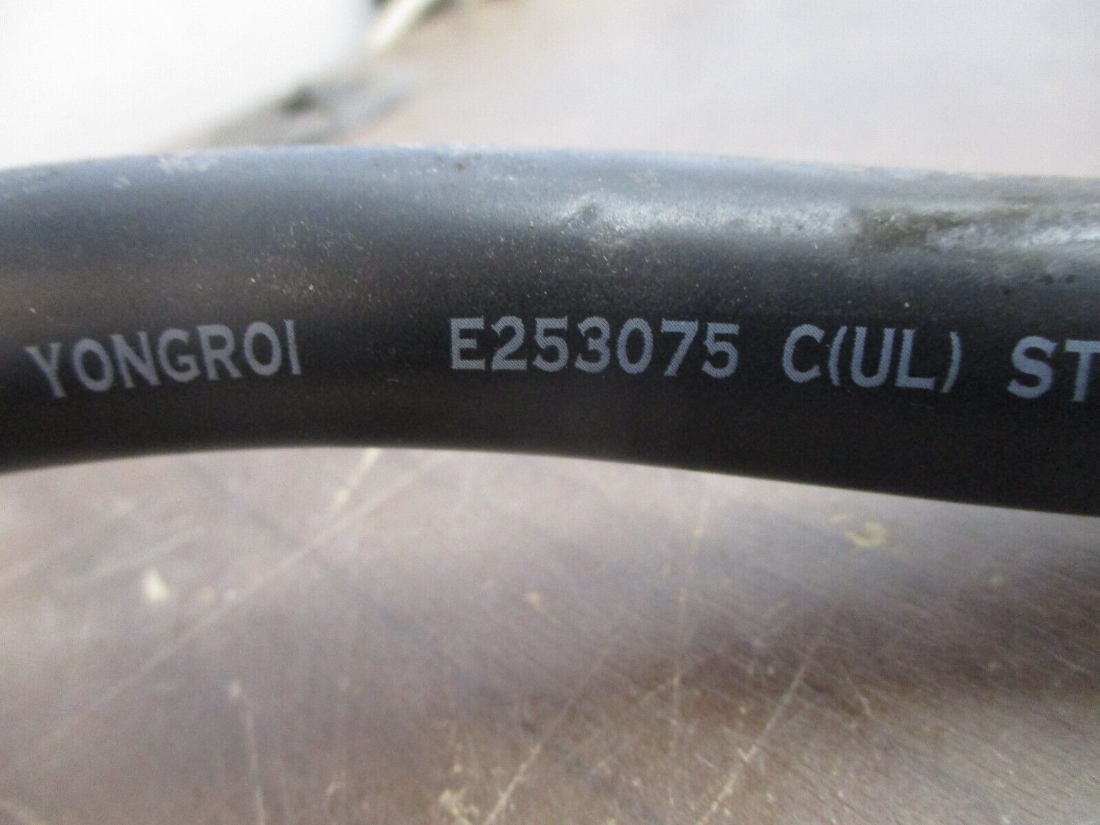 Yongroi Battery Charging Cable E253075 600V Used