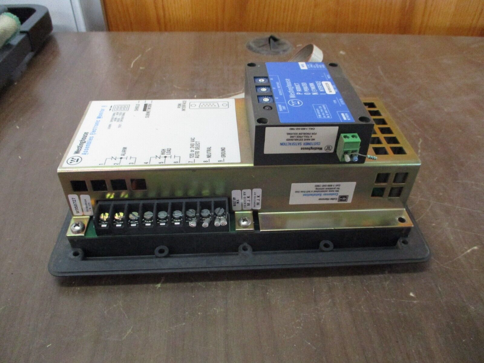 Westinghouse Assemblies Electronic Monitor II 2D78548G04 w/ PONI Module Used