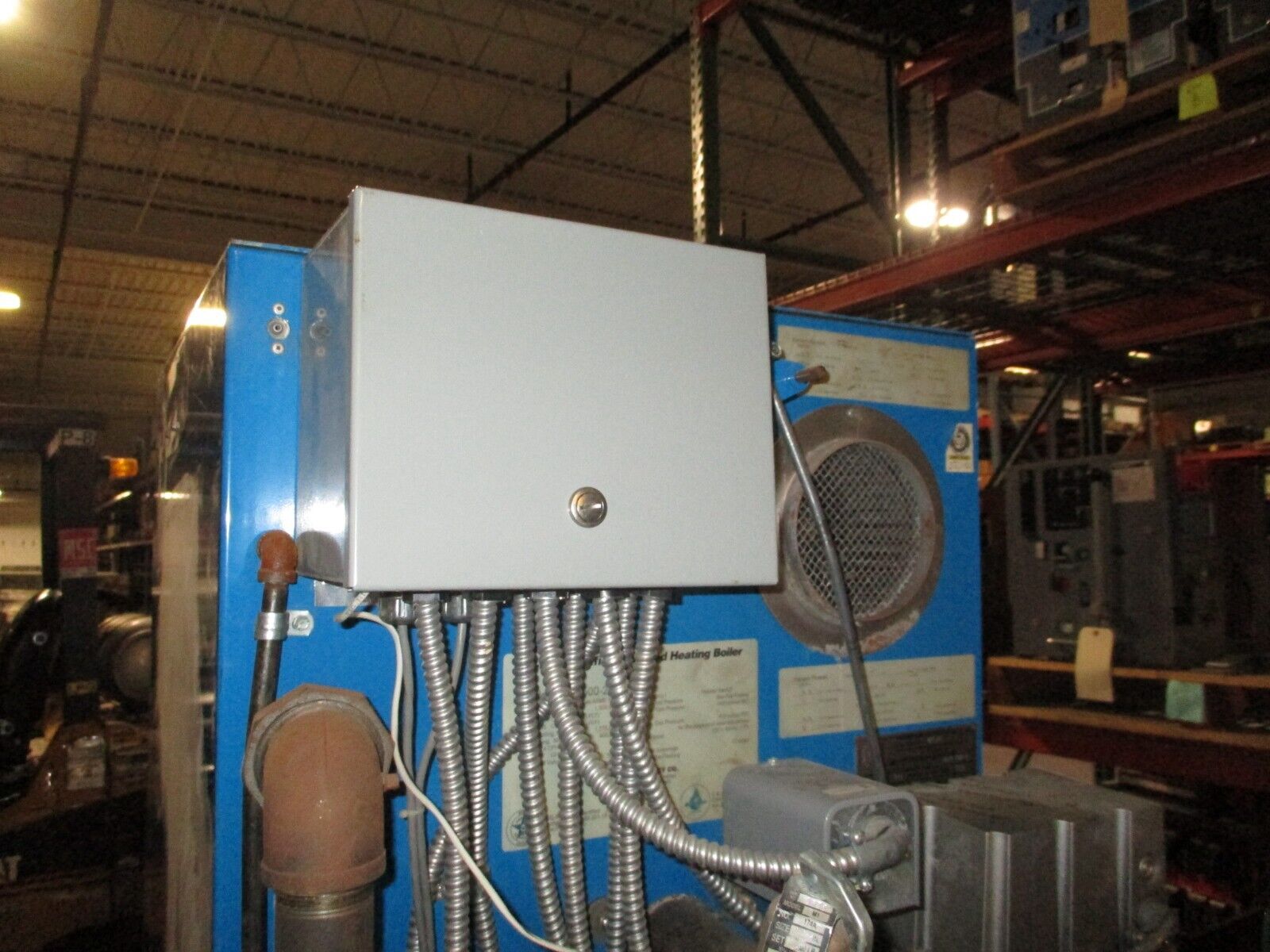 P-K Thermific Boiler N-1500-2GG Natural Gas 1,500,000 BTU 120V 60Hz 1Ph Used