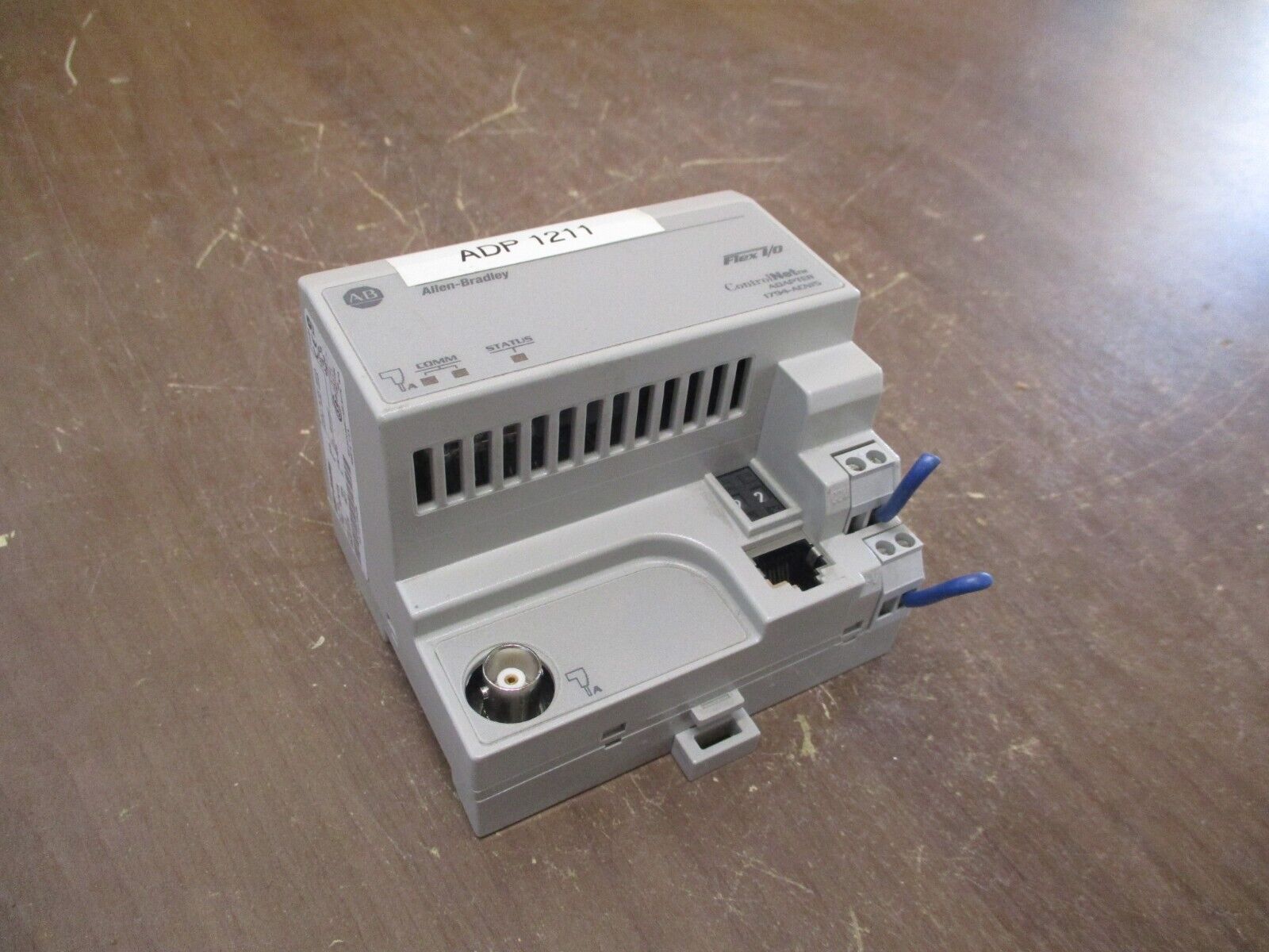 Allen-Bradley Flex I/O ControlNet Adapter 1794-ACN15 Ser. C Rev. A01 F/W Rev. F