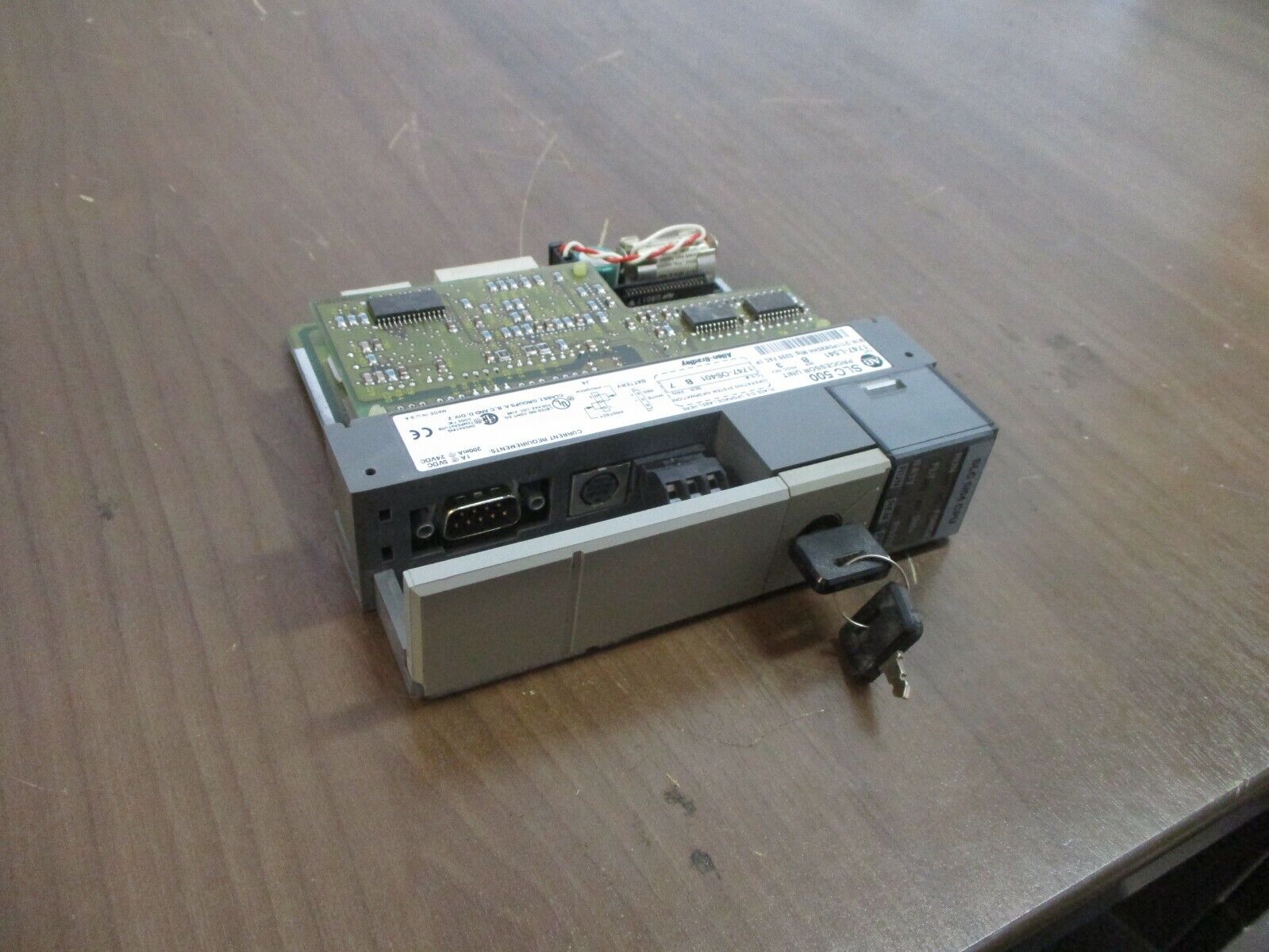 Allen-Bradley SLC 550 Processor Unit 1747-L541 Ser. B Proc. Rev 3 Used
