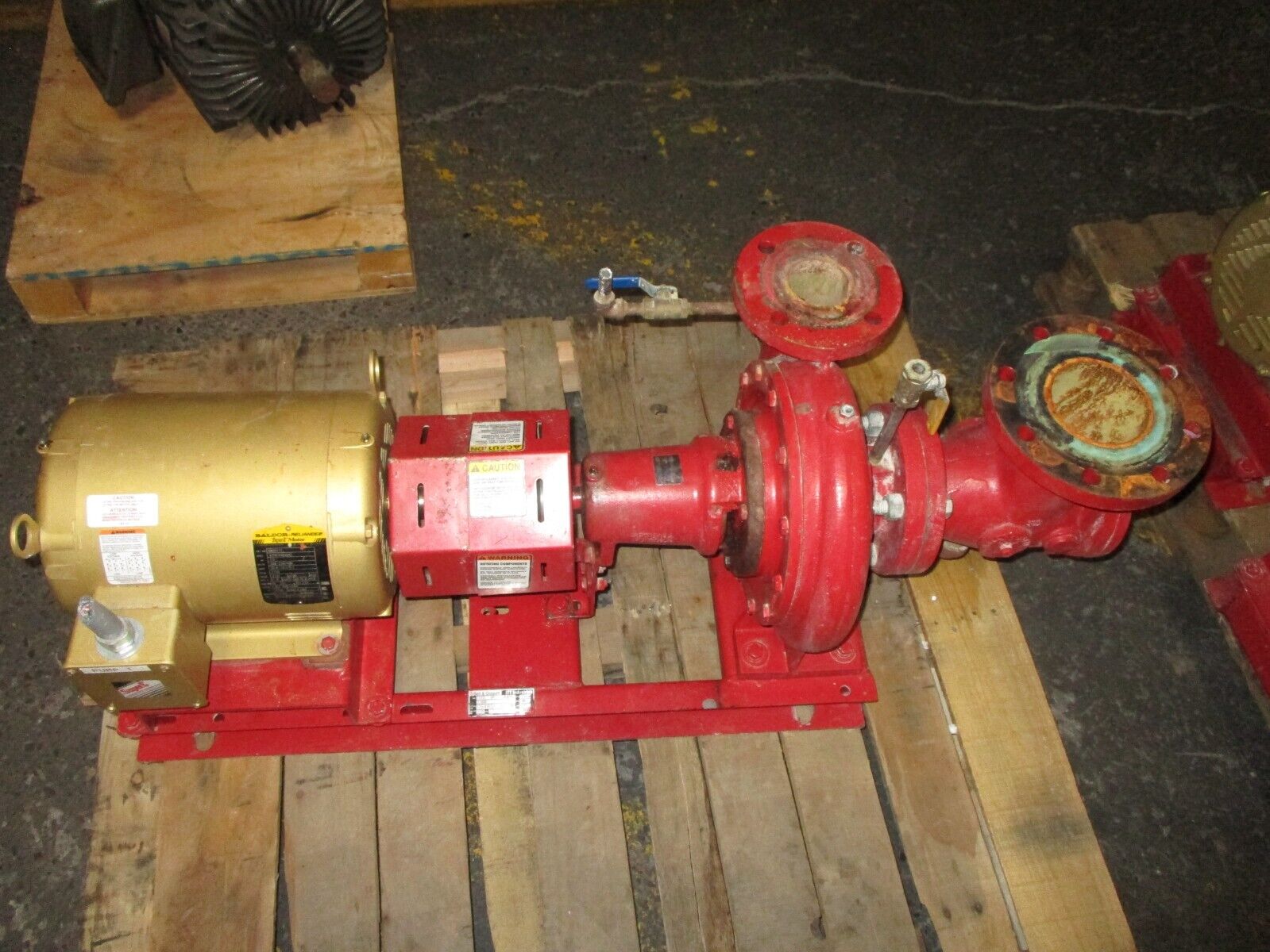 Bell & Gossett Pump 1510 BF 8.875 2.5BB 7.5HP 1800RPM 150GPM 80FT Head Used