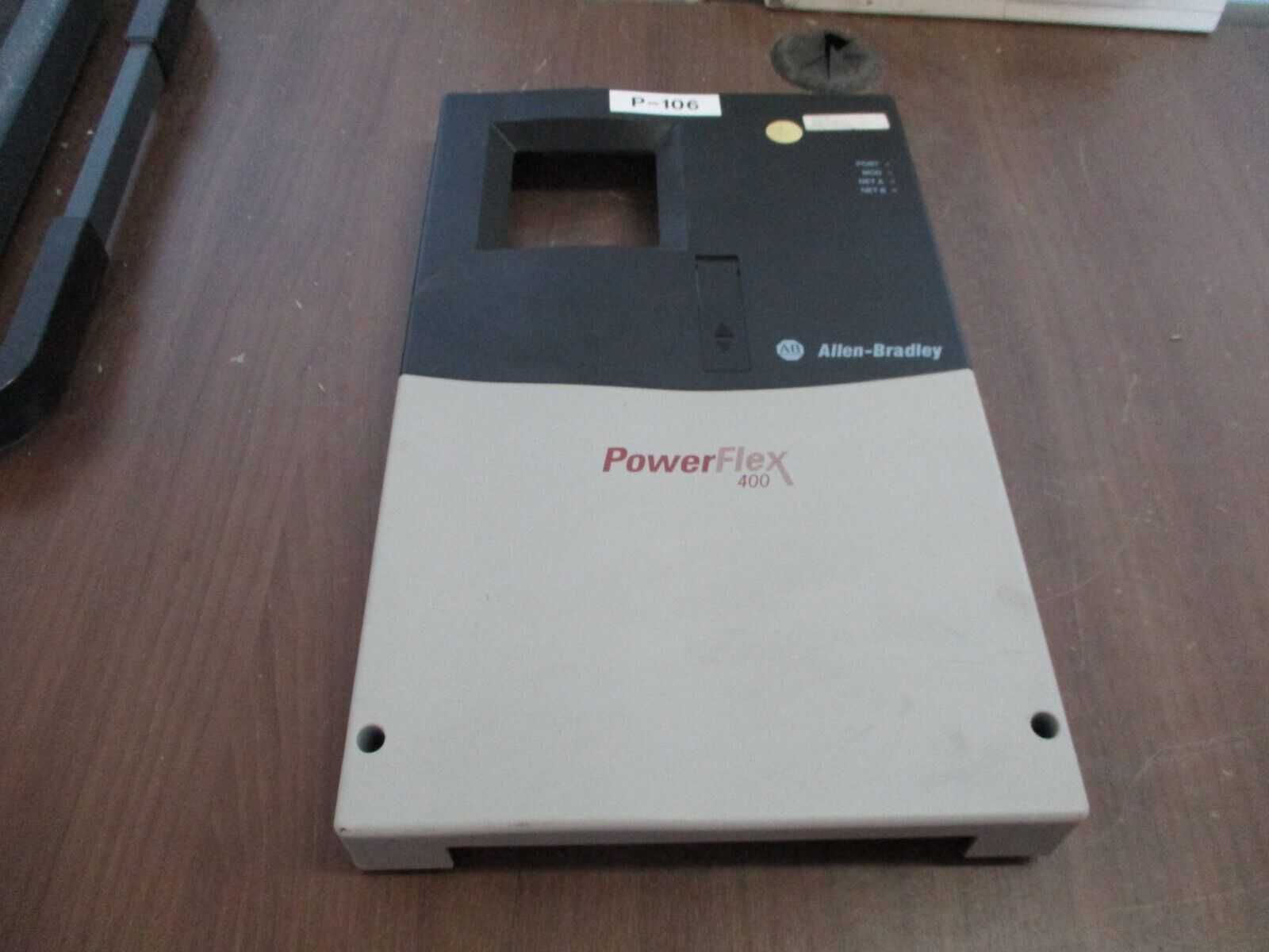 Allen-Bradley PowerFlex 400 Cover Size: 15.5" x 9.75" *Broken Piece* Used