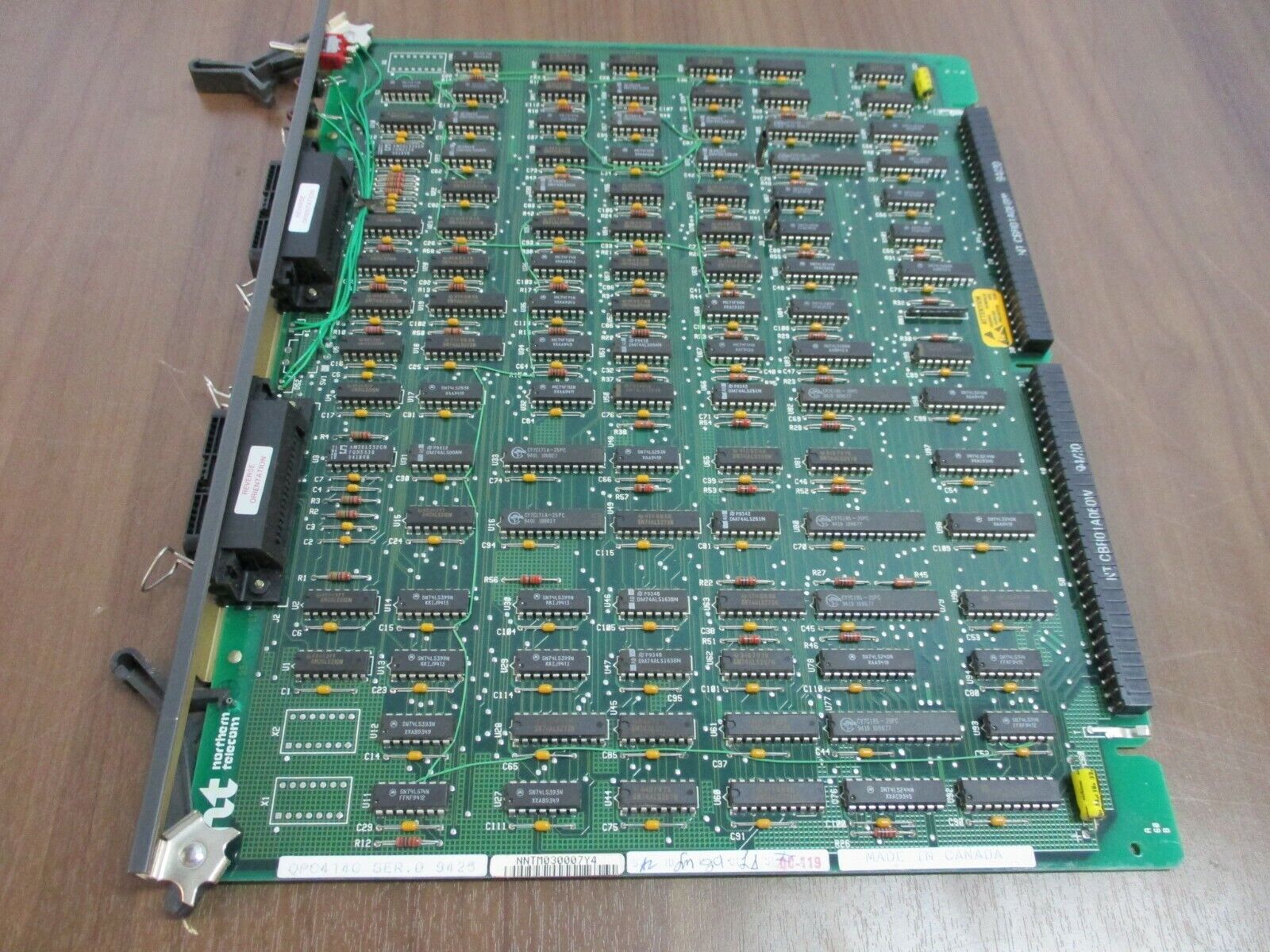 Nortel, Meridian network card, Part #: QPC414C, used
