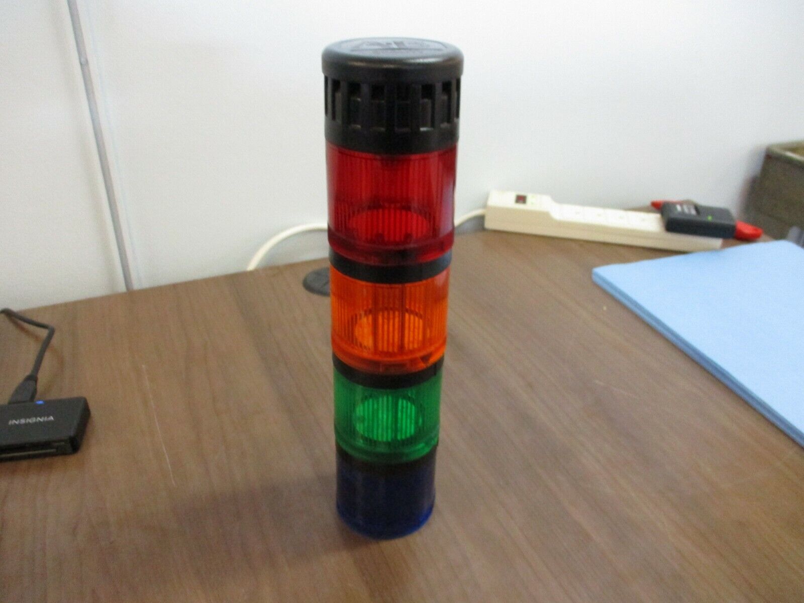Allen-Bradley Light Stack 855T-B10DN5 Ser. B Red/Amber/Green/Blue "No Base" Used