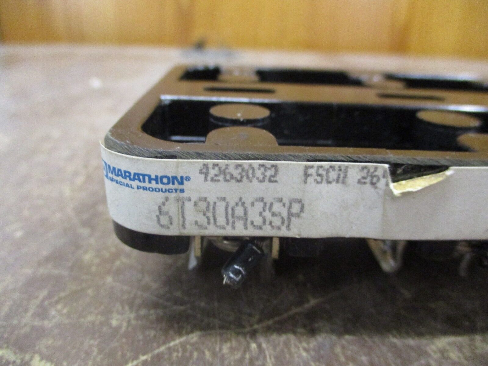 Marathon Fuse Block 6T30A3SP 30A 600V 3P *Lot of 3* Used