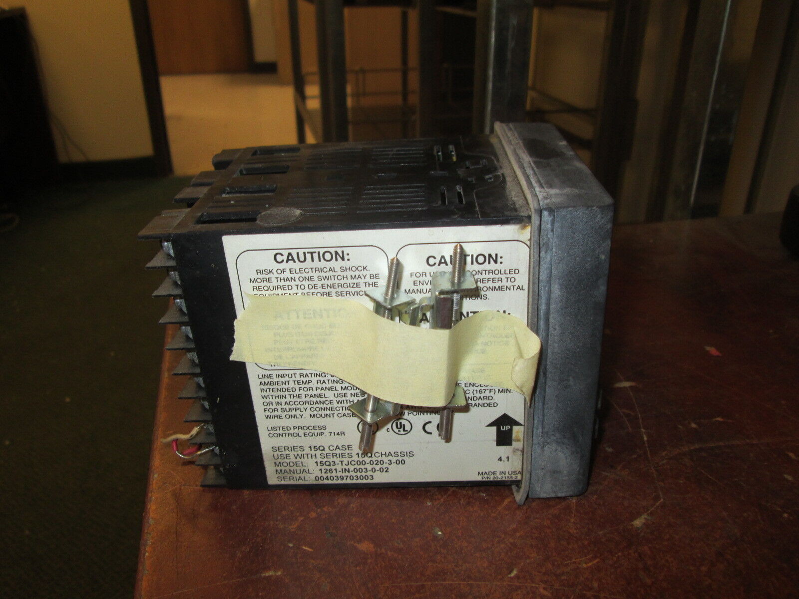 Barber-Colman Series 15 Temperature Controller 15Q3-TJC00-020-3-00 85/250VAC