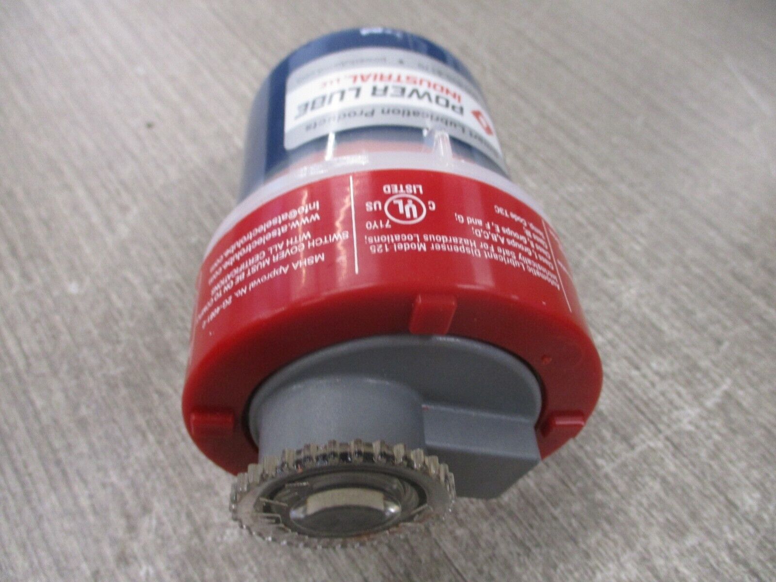 AT S Electro-Lube Mini-Luber 125cc Mobilgrease XHP 222 New Surplus