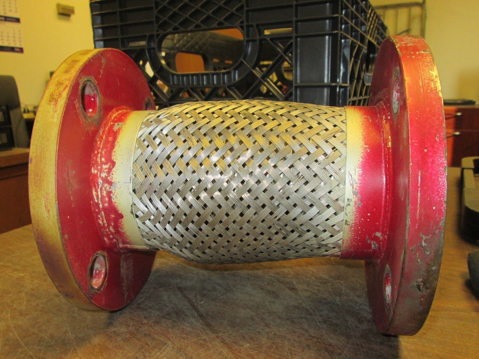 Flexible Metal Conduit Diameter 3" Length Approx 8-1/2" PF0300 L-4407 A-36 Used