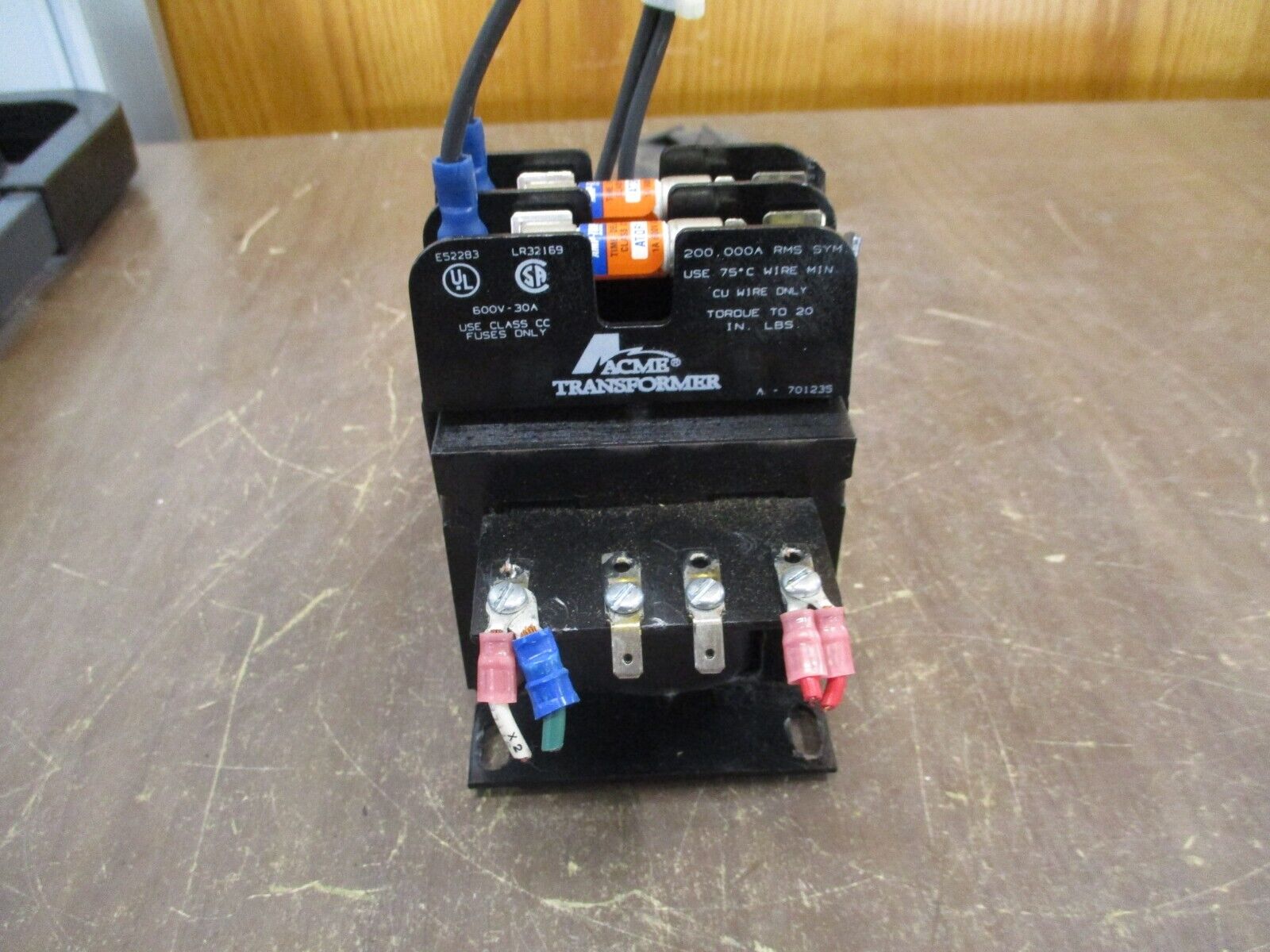 Acme Transformer Control Transformer TA-2-69301 100VA Pri: 208/230/460V 50/60Hz