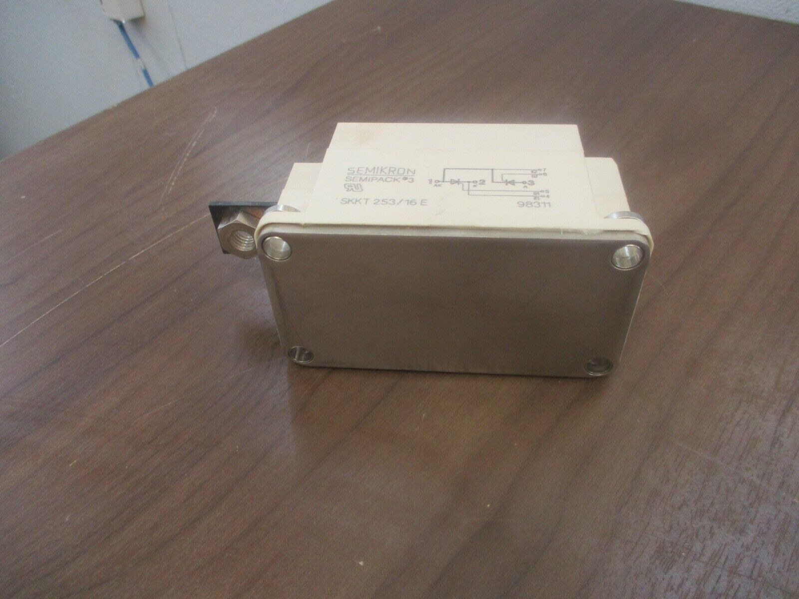 Semikron Semipack 3 Power Module SKKT 253/16E New Surplus *No Box*