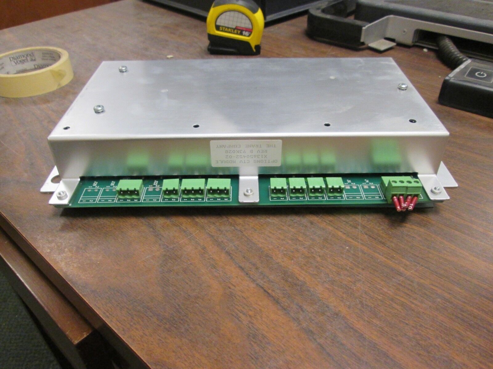 Trane Chiller Options CTV Module X13650452-02 Rev B