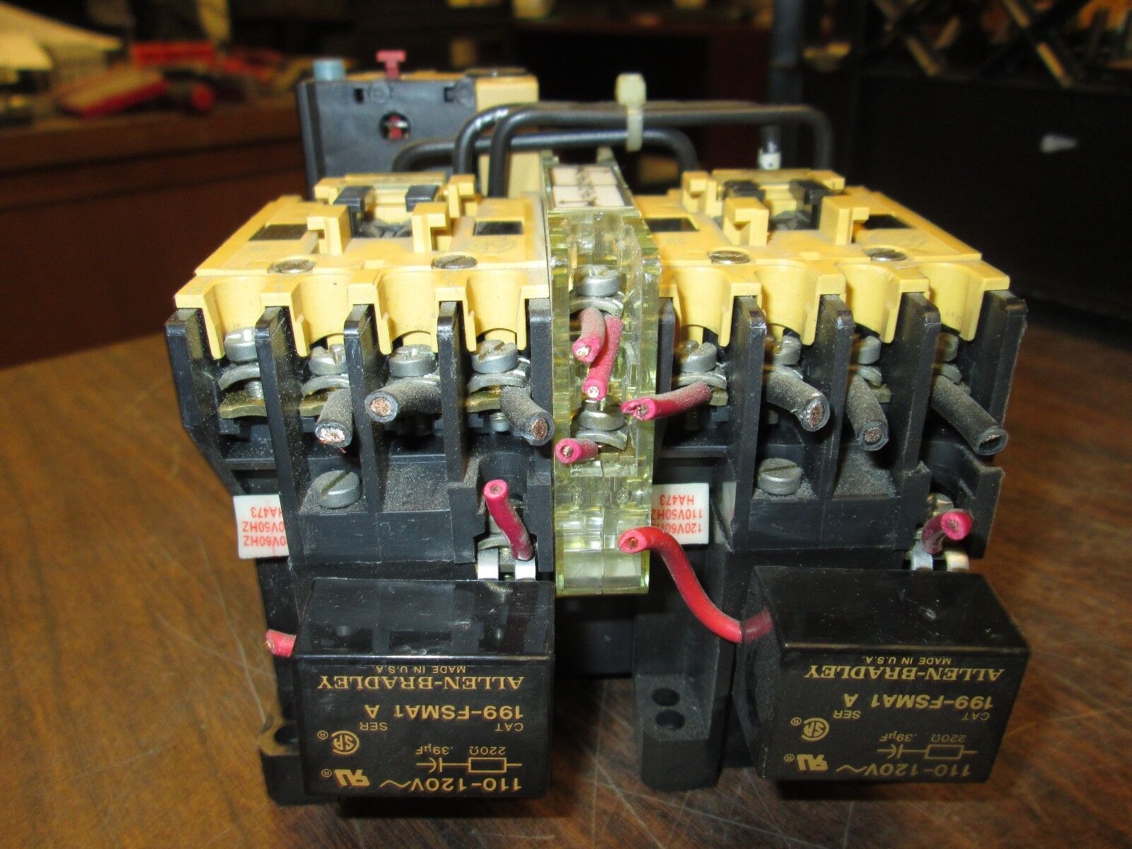 Allen-Bradley Reversing Contactor 100-A12ND3 193-BSC 199-FSMA1 120V Coil Used