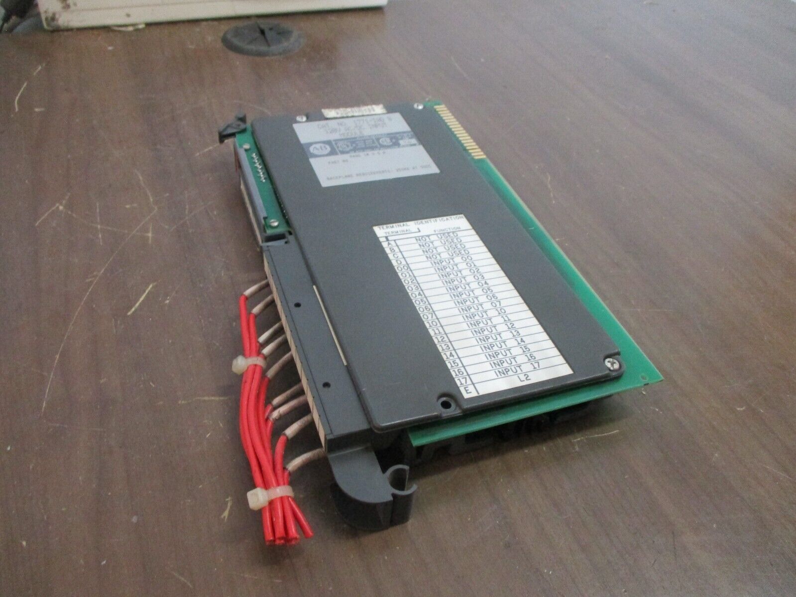 Allen-Bradley AC/DC Input Module 1771-IAD B 120V Used